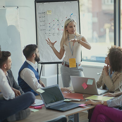 Business preview card