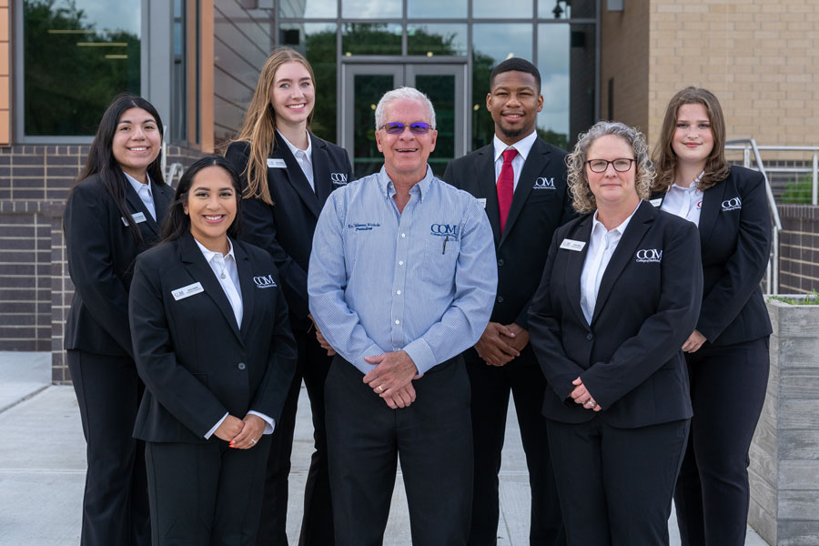 COM President and the 2021-2022 President's Ambassadors