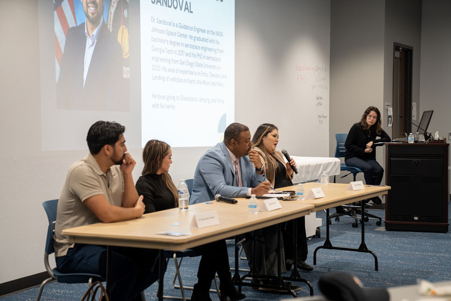 NASA panel at event